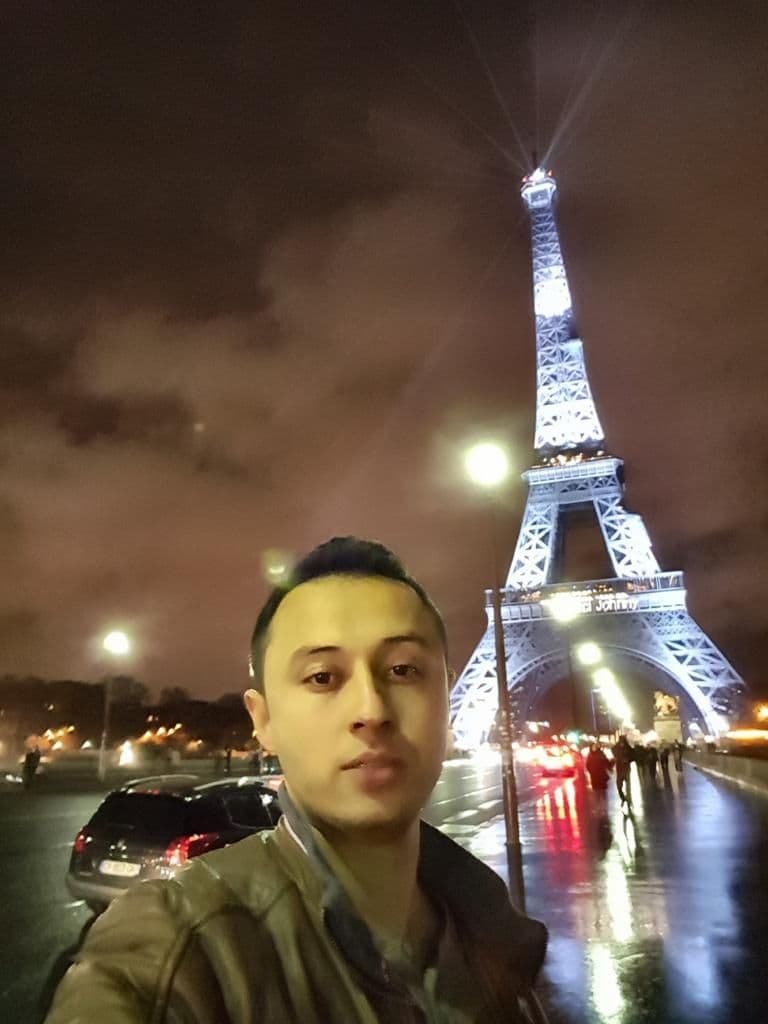 Me, in Paris